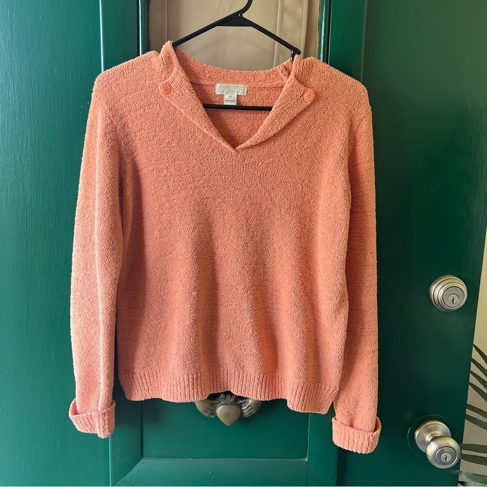 Christopher & banks Cozy Coral Women's Sweater